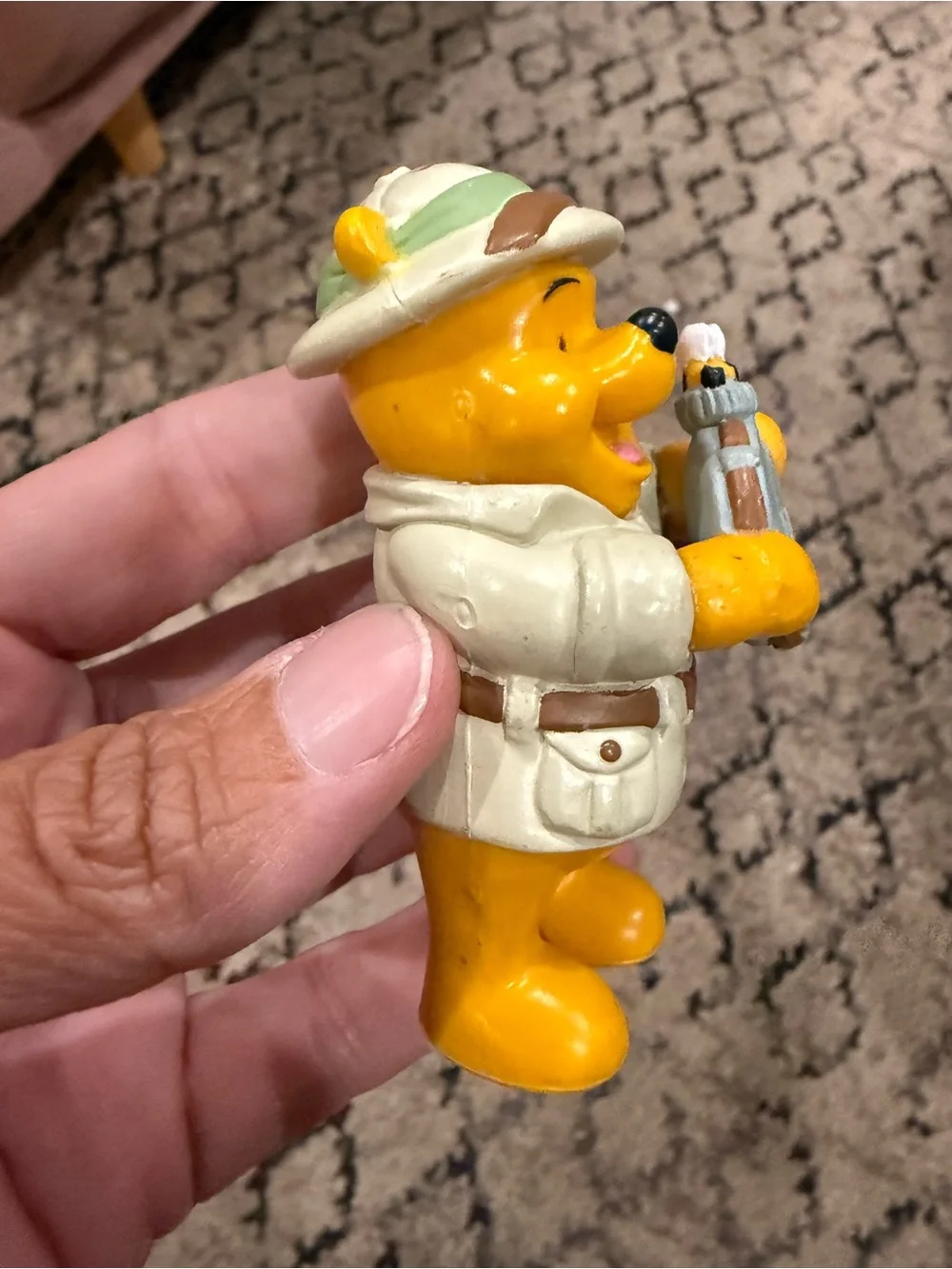 Winnie the Pooh Explorer Figure - Yellow and Blue Playset Character